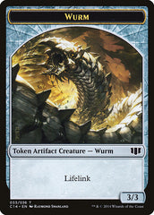 Wurm (033/036) // Goat Double-Sided Token [Commander 2014 Tokens] | Silver Goblin
