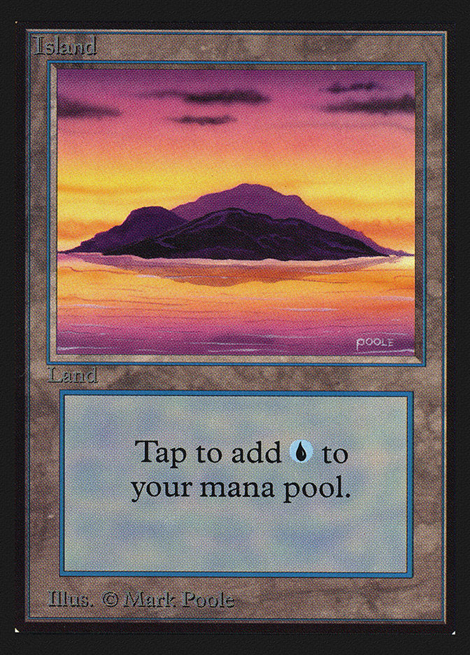 Island (Sunset / Signature on Right) [International Collectors' Edition] | Silver Goblin