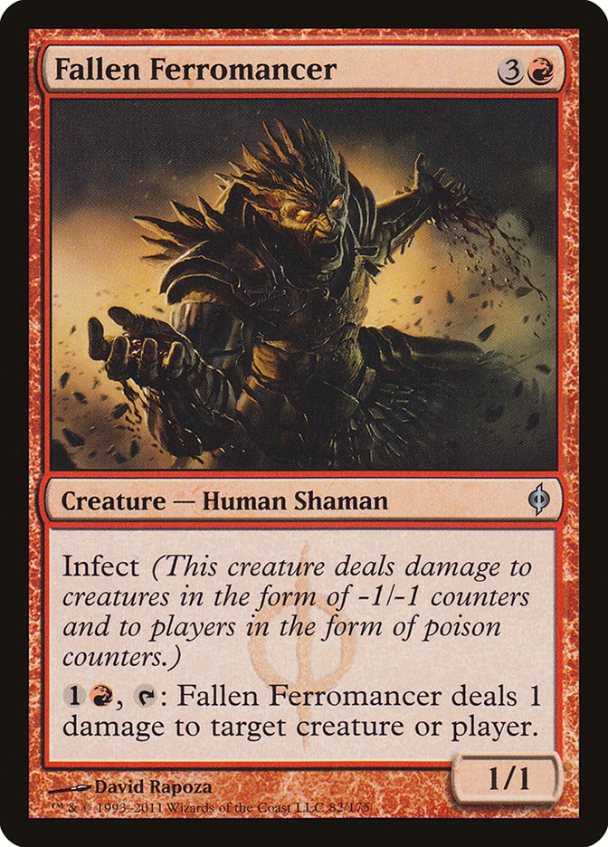 Fallen Ferromancer [New Phyrexia] | Silver Goblin