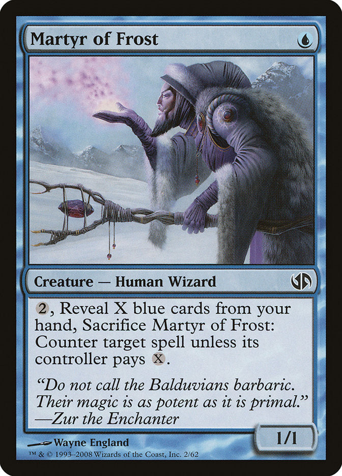 Martyr of Frost [Duel Decks: Jace vs. Chandra] | Silver Goblin