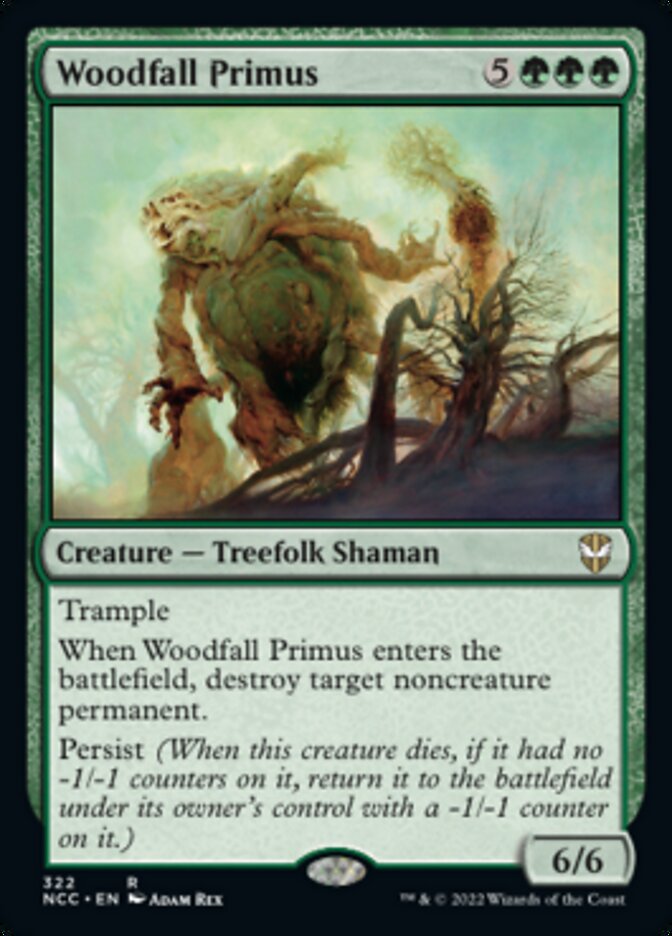 Woodfall Primus [Streets of New Capenna Commander] | Silver Goblin