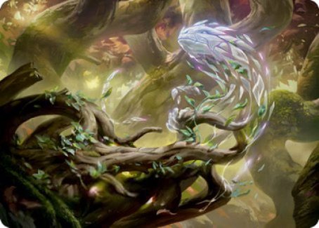 Emergent Sequence Art Card [Strixhaven: School of Mages Art Series] | Silver Goblin