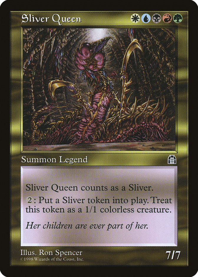 Sliver Queen [Stronghold] | Silver Goblin