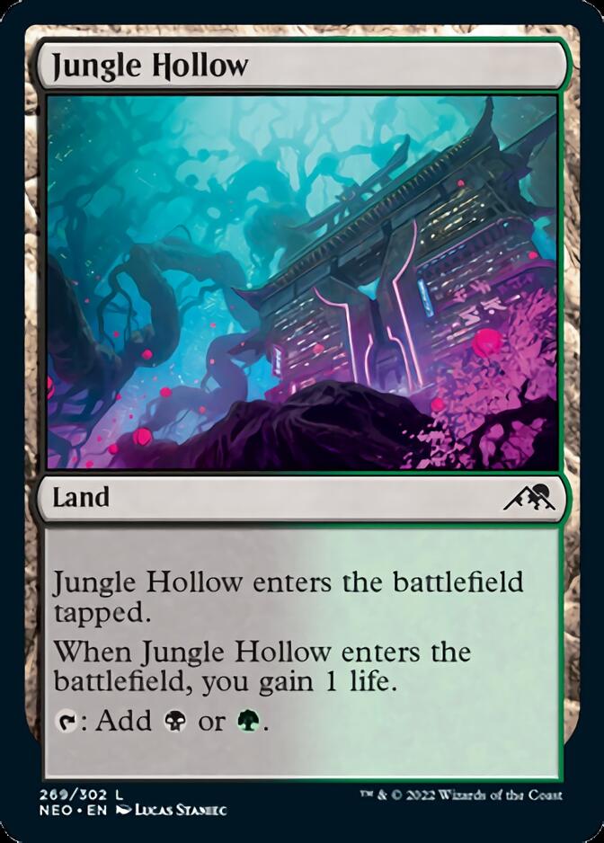 Jungle Hollow [Kamigawa: Neon Dynasty] | Silver Goblin