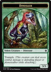 Dinosaur // Treasure (008) Double-Sided Token [Ixalan Tokens] | Silver Goblin