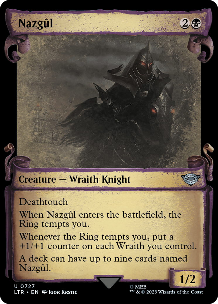 Nazgul (0727) [The Lord of the Rings: Tales of Middle-Earth Showcase Scrolls] | Silver Goblin
