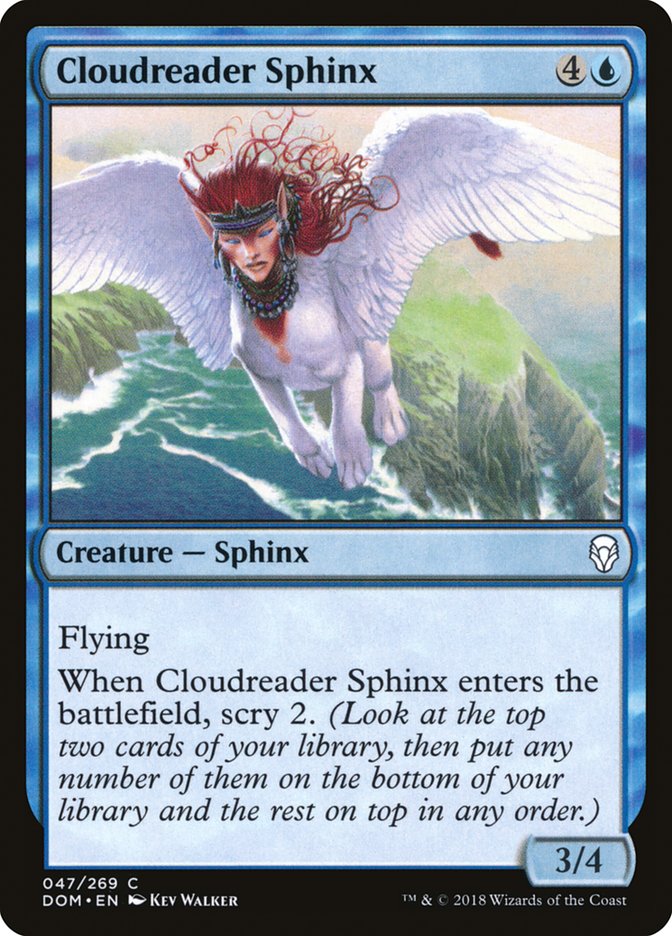 Cloudreader Sphinx [Dominaria] | Silver Goblin