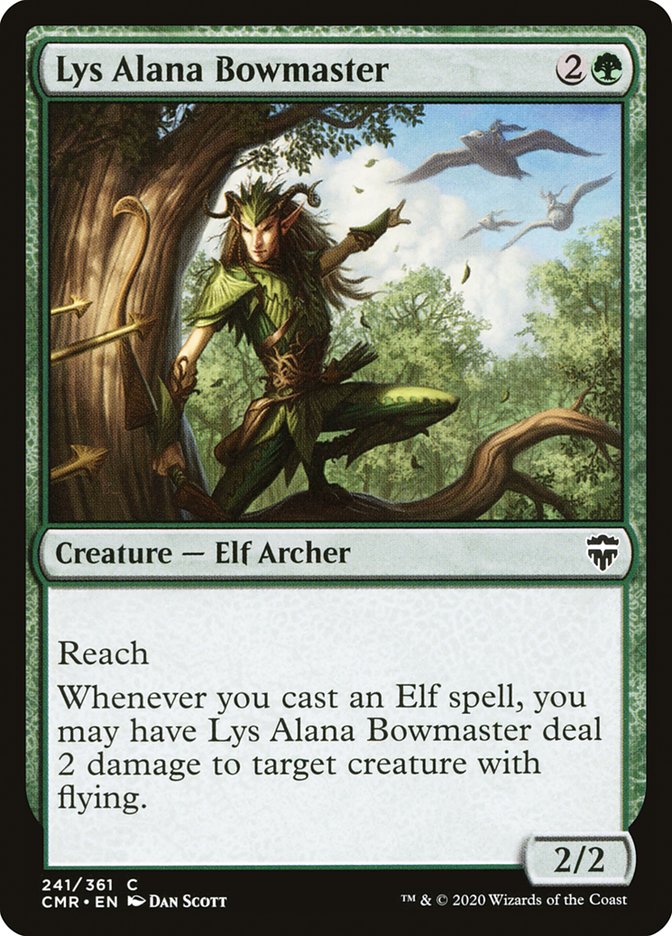 Lys Alana Bowmaster [Commander Legends] | Silver Goblin