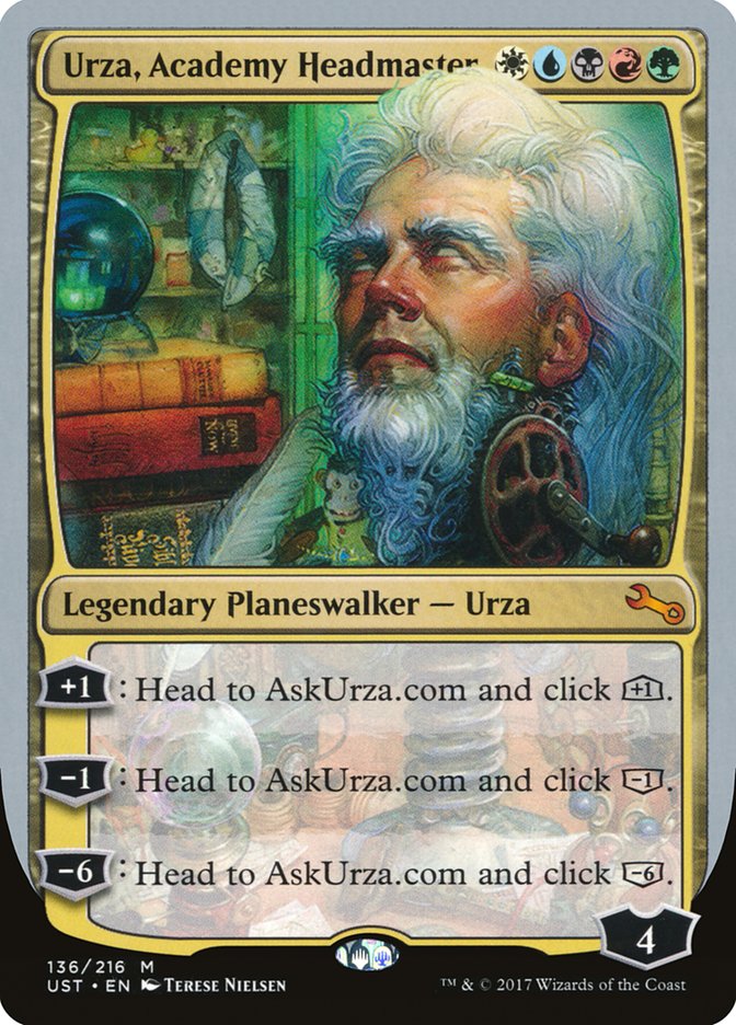 Urza, Academy Headmaster [Unstable] | Silver Goblin