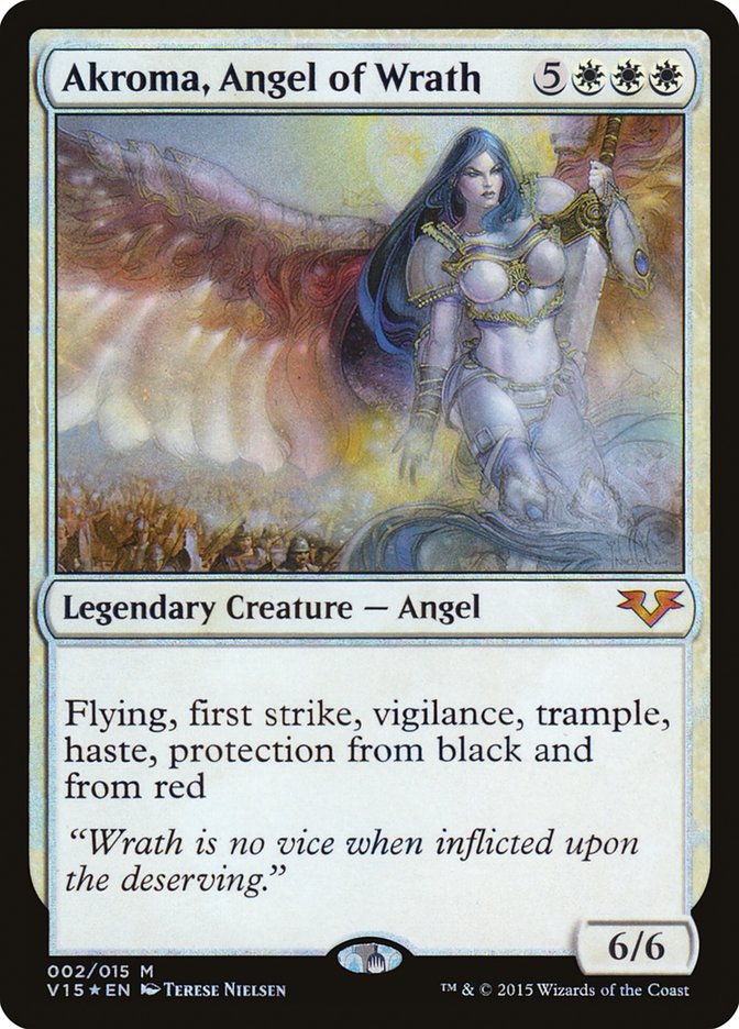 Akroma, Angel of Wrath [From the Vault: Angels] | Silver Goblin