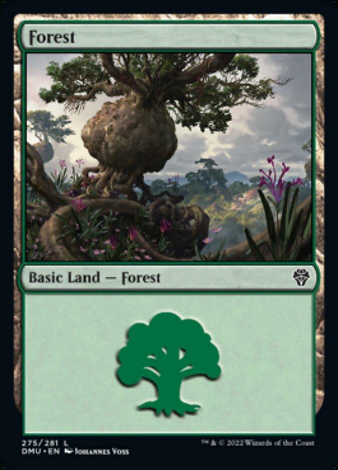 Forest (275) [Dominaria United] | Silver Goblin