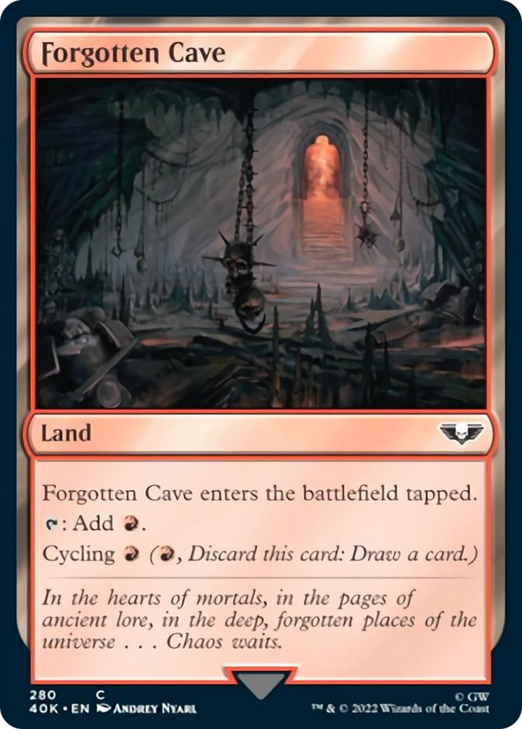 Forgotten Cave [Warhammer 40,000] | Silver Goblin