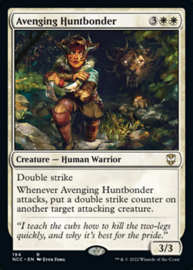 Avenging Huntbonder [Streets of New Capenna Commander] | Silver Goblin