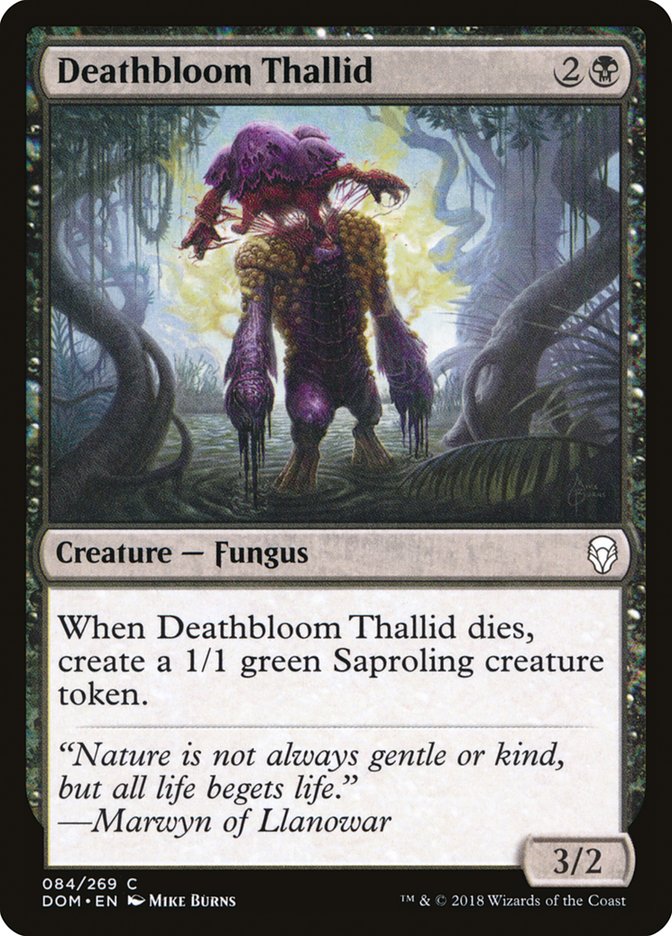 Deathbloom Thallid [Dominaria] | Silver Goblin