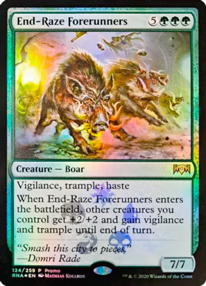 End-Raze Forerunners [Ravnica Allegiance Promos] | Silver Goblin