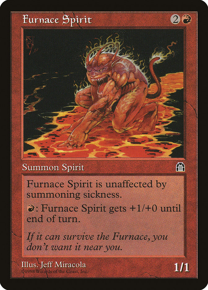 Furnace Spirit [Stronghold] | Silver Goblin