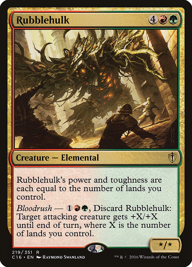 Rubblehulk [Commander 2016] | Silver Goblin