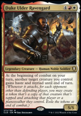 Duke Ulder Ravengard [Commander Legends: Battle for Baldur's Gate] | Silver Goblin