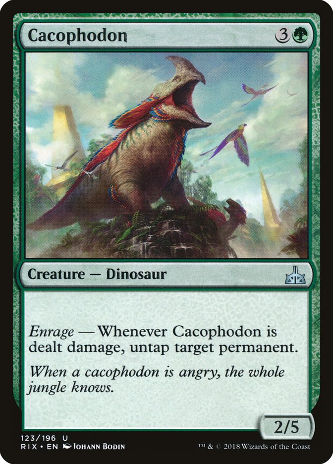 Cacophodon [Rivals of Ixalan] | Silver Goblin