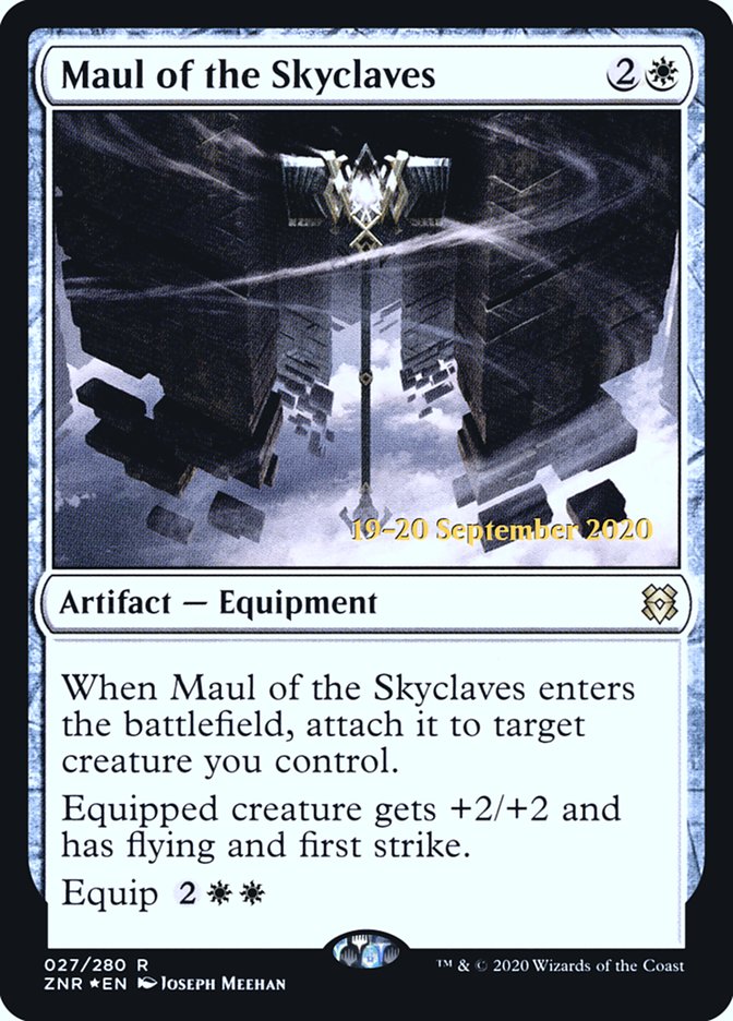 Maul of the Skyclaves [Zendikar Rising Prerelease Promos] | Silver Goblin