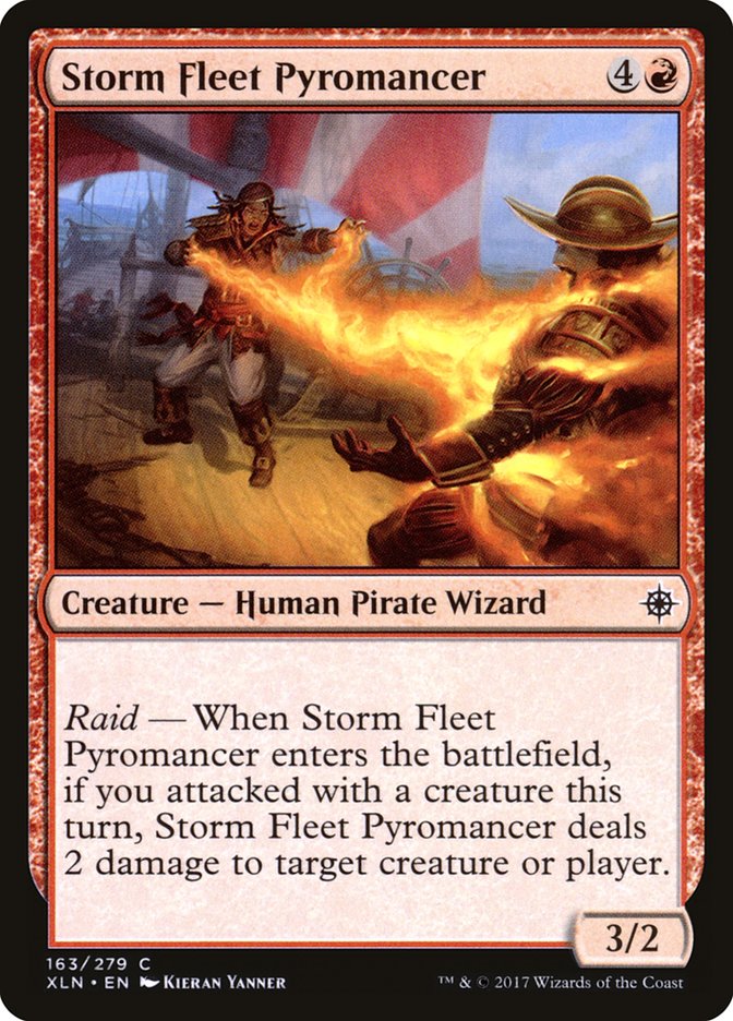 Storm Fleet Pyromancer [Ixalan] | Silver Goblin