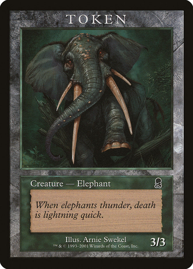 Elephant Token [Magic Player Rewards 2002] | Silver Goblin