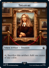 Soldier // Treasure (0028) Double-Sided Token [Doctor Who Tokens] | Silver Goblin
