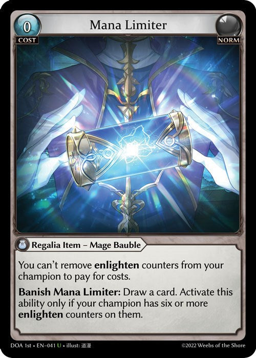 Mana Limiter (041) [Dawn of Ashes: 1st Edition] | Silver Goblin