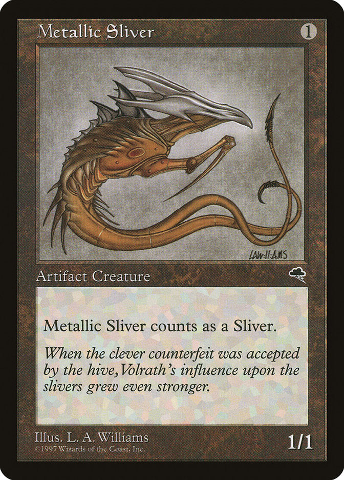 Metallic Sliver [Tempest] | Silver Goblin