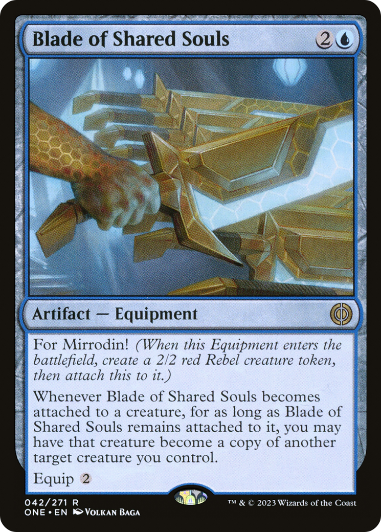 Blade of Shared Souls [Phyrexia: All Will Be One] | Silver Goblin