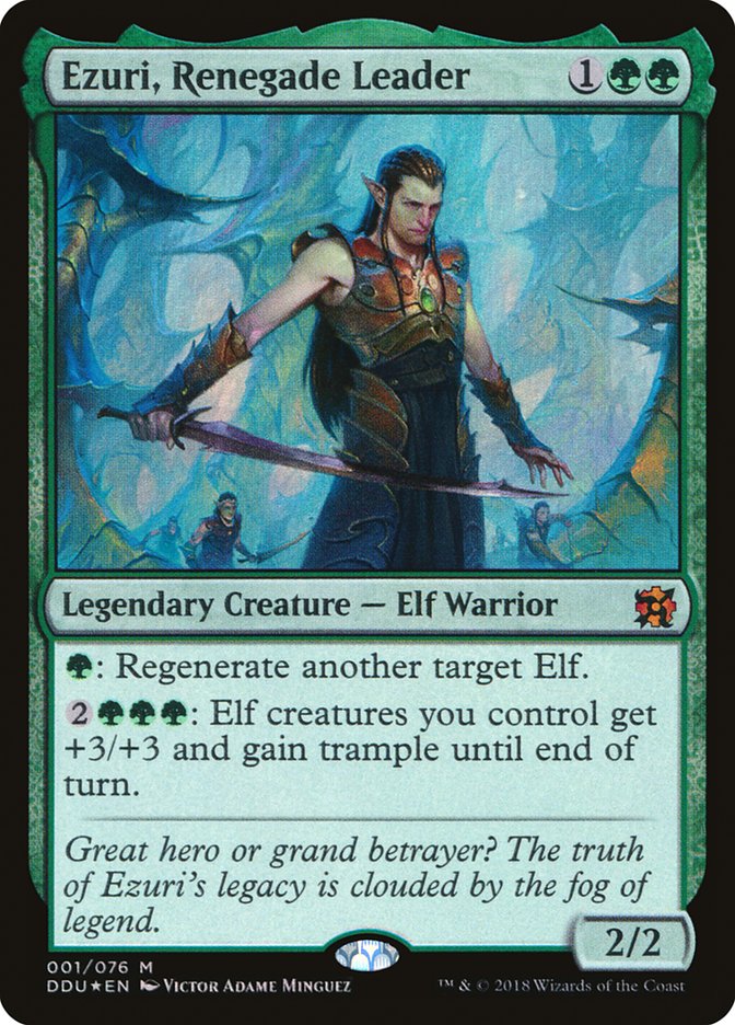 Ezuri, Renegade Leader [Duel Decks: Elves vs. Inventors] | Silver Goblin