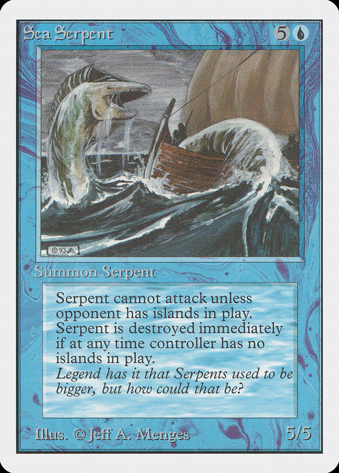 Sea Serpent [Unlimited Edition] | Silver Goblin
