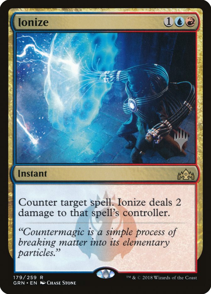 Ionize (Promo Pack) [Guilds of Ravnica Promos] | Silver Goblin