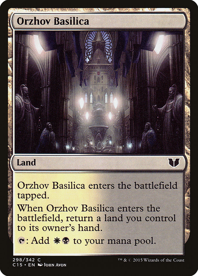 Orzhov Basilica [Commander 2015] | Silver Goblin