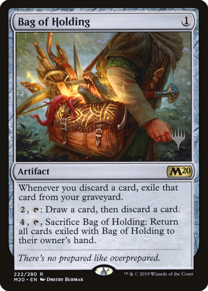 Bag of Holding (Promo Pack) [Core Set 2020 Promos] | Silver Goblin