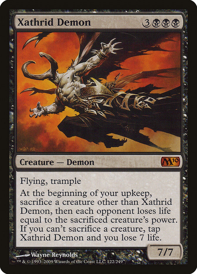 Xathrid Demon [Magic 2010] | Silver Goblin
