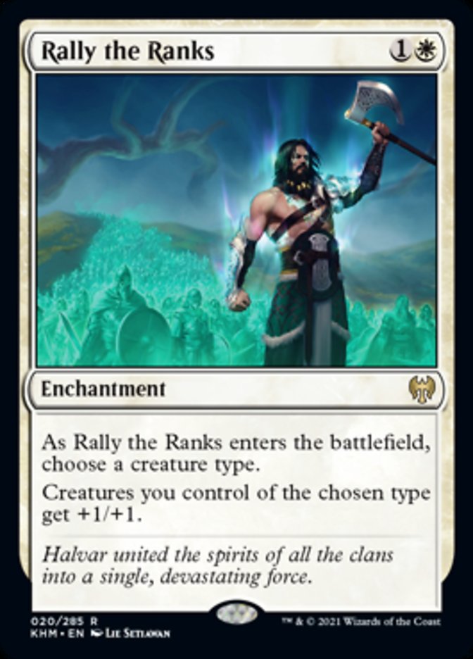 Rally the Ranks [Kaldheim] | Silver Goblin