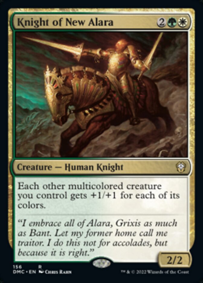 Knight of New Alara [Dominaria United Commander] | Silver Goblin