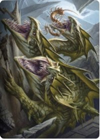 Grakmaw, Skyclave Ravager Art Card [Zendikar Rising Art Series] | Silver Goblin