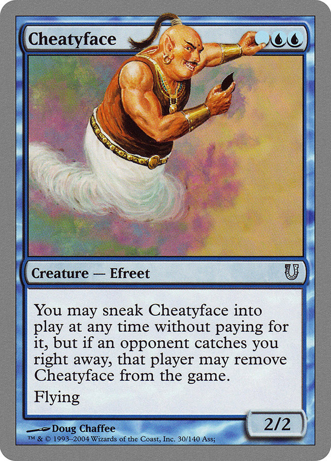 Cheatyface [Unhinged] | Silver Goblin