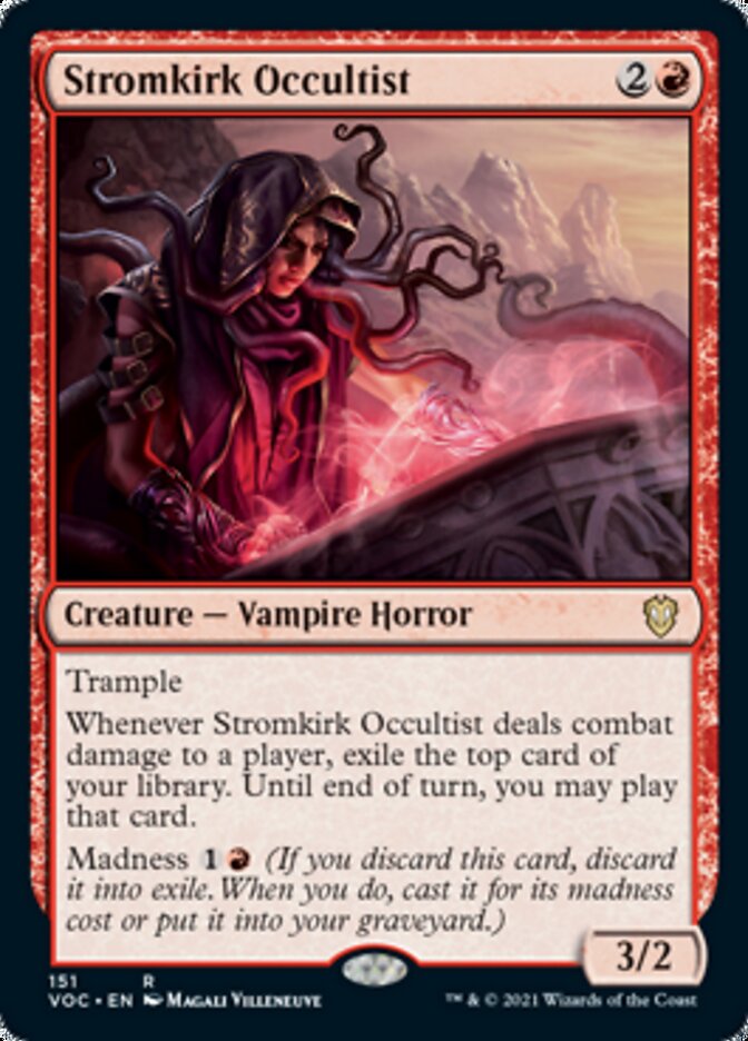Stromkirk Occultist [Innistrad: Crimson Vow Commander] | Silver Goblin