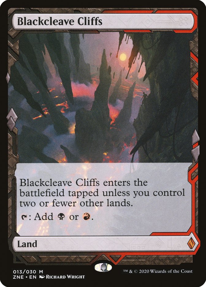 Blackcleave Cliffs (Expeditions) [Zendikar Rising Expeditions] | Silver Goblin