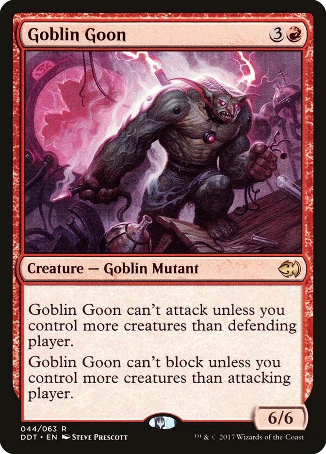 Goblin Goon [Duel Decks: Merfolk vs. Goblins] | Silver Goblin