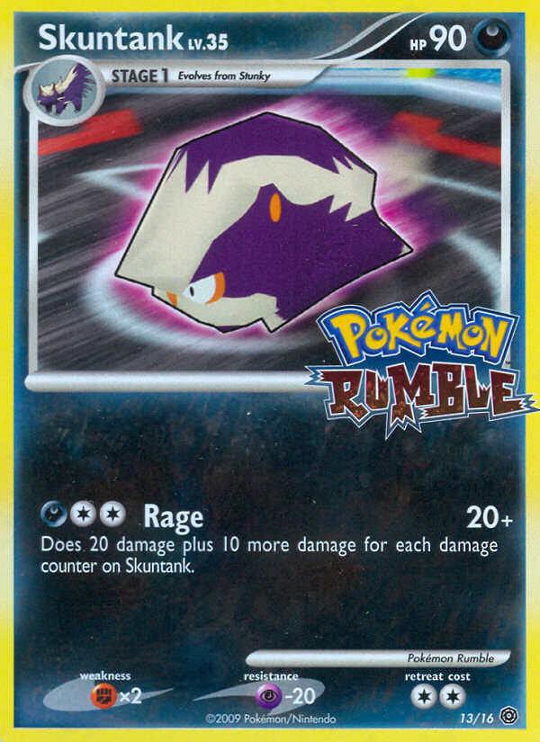 Skuntank (13/16) [Pokémon Rumble] | Silver Goblin