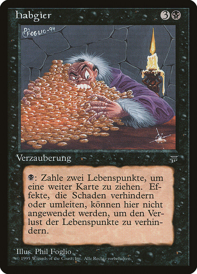 Greed (German) - "Habgier" [Renaissance] | Silver Goblin