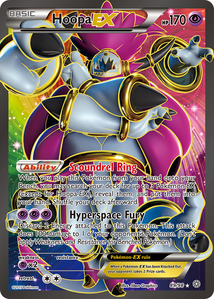 Hoopa EX (89/98) [XY: Ancient Origins] | Silver Goblin