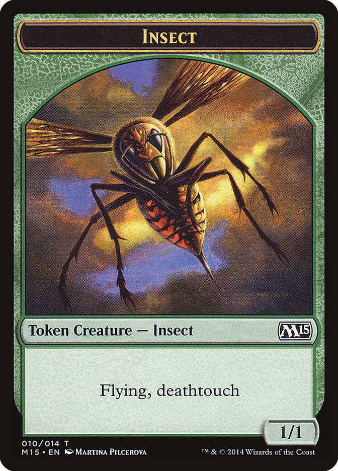 Insect Token [Magic 2015 Tokens] | Silver Goblin