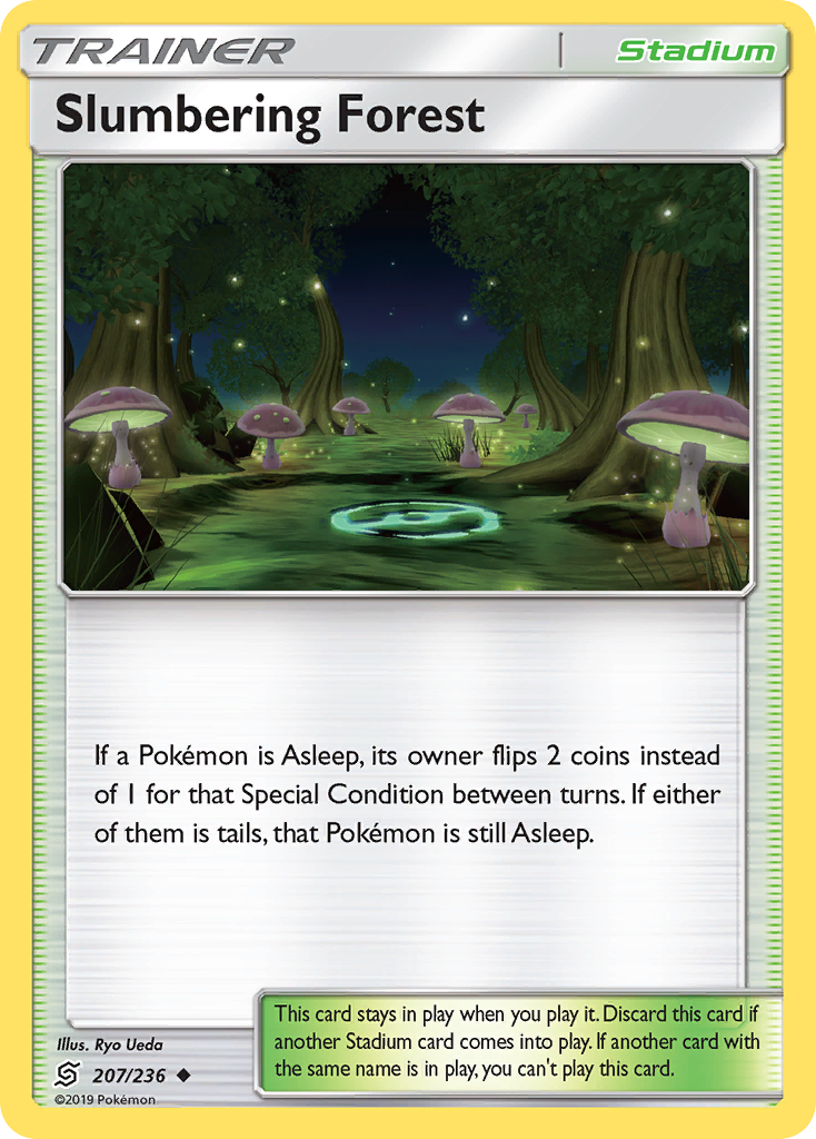 Slumbering Forest (207/236) [Sun & Moon: Unified Minds] | Silver Goblin