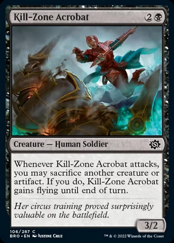 Kill-Zone Acrobat [The Brothers' War] | Silver Goblin