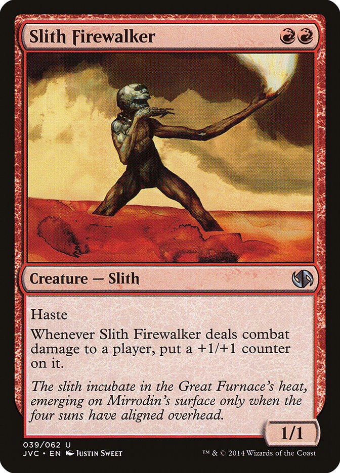 Slith Firewalker [Duel Decks Anthology] | Silver Goblin